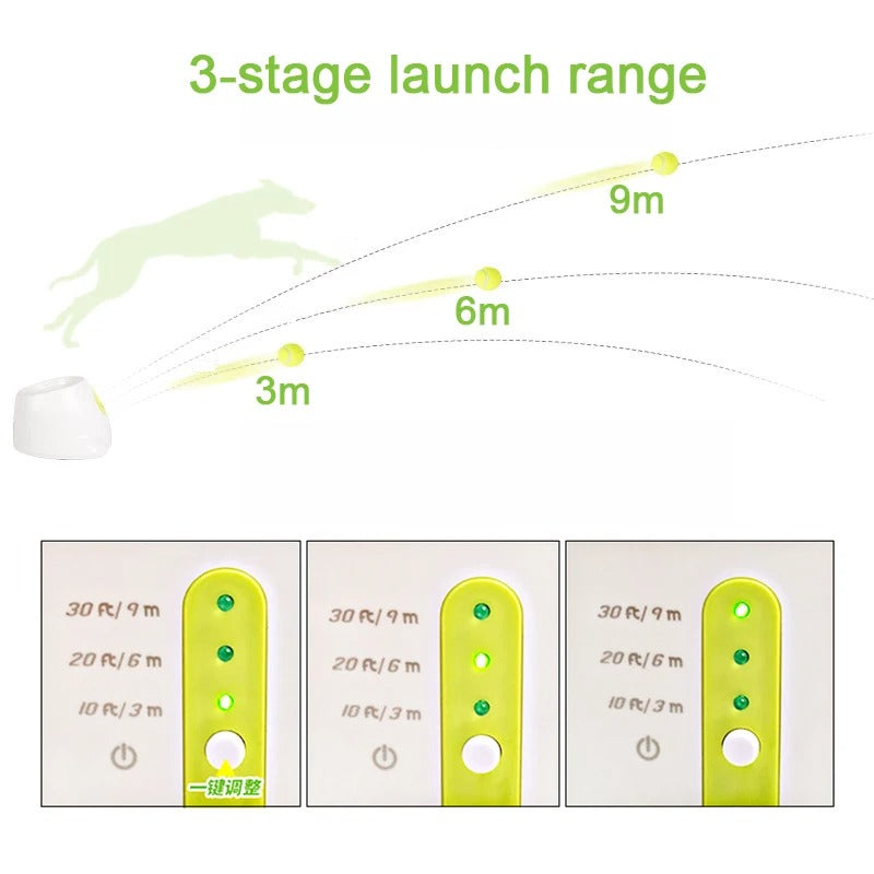 Automatic Tennis Ball Launcher